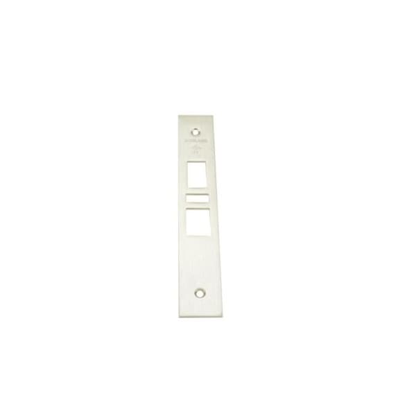 Schlage Commercial Armor Front and Screws for L9453; L9485; or L9486 Satin Stainless Steel Finish 09666630 - main